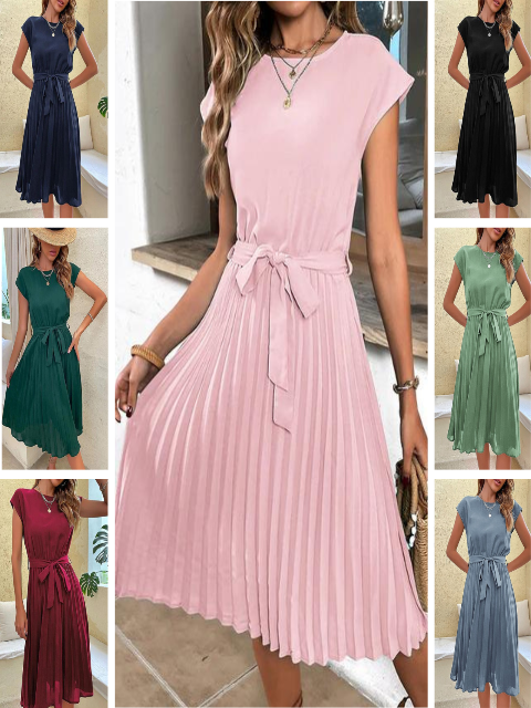 Elegant Midi Dress for Women - Effortless Style & Comfort 7