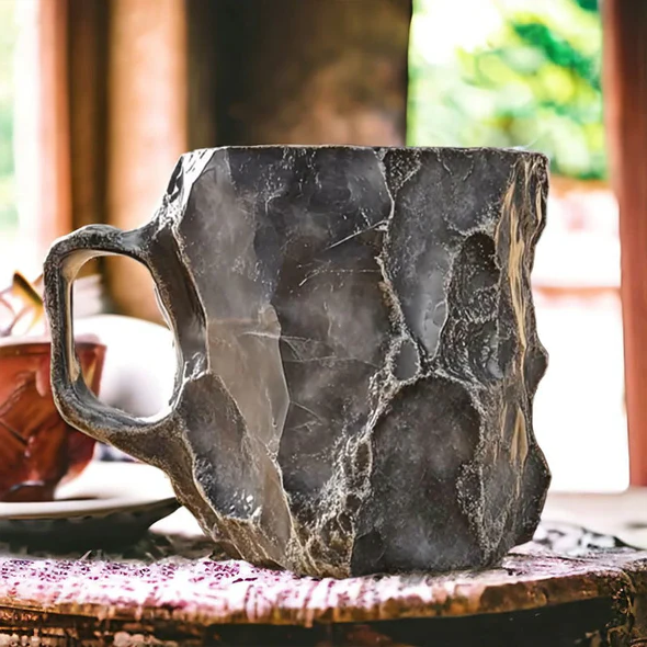 Elegant Mineral Crystal Coffee Mug – Unique Quartz Design, 10.14 Fl Oz Capacity 2