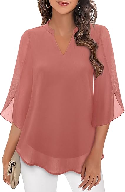 Elegant Women's Blouse - Lightweight & Versatile Style 4