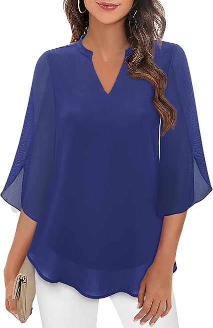 Elegant Women's Blouse - Lightweight & Versatile Style 6