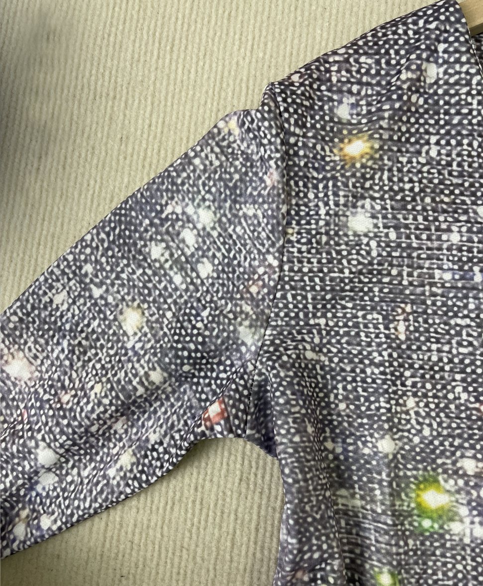 Elegant Women's Long Sleeve Glitter Blouse - Versatile Style 7
