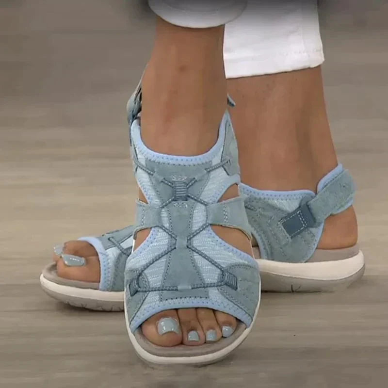 Lightweight Open-Toe Women's Sandals for All-Day Comfort 0