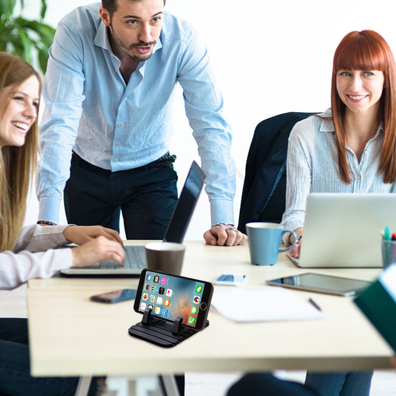 Non-Slip Car Phone Holder – Silicone Gel Dashboard Mount for GPS and Media Viewing 4