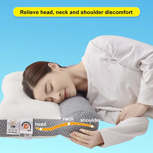 Orthopedic Neck Pillow for Side and Back Sleepers – Ergonomic Design with Premium Support 2