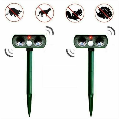 Solar-Powered Ultrasonic Animal Pest Repeller – Motion-Activated Deer and Pest Deterrent 2