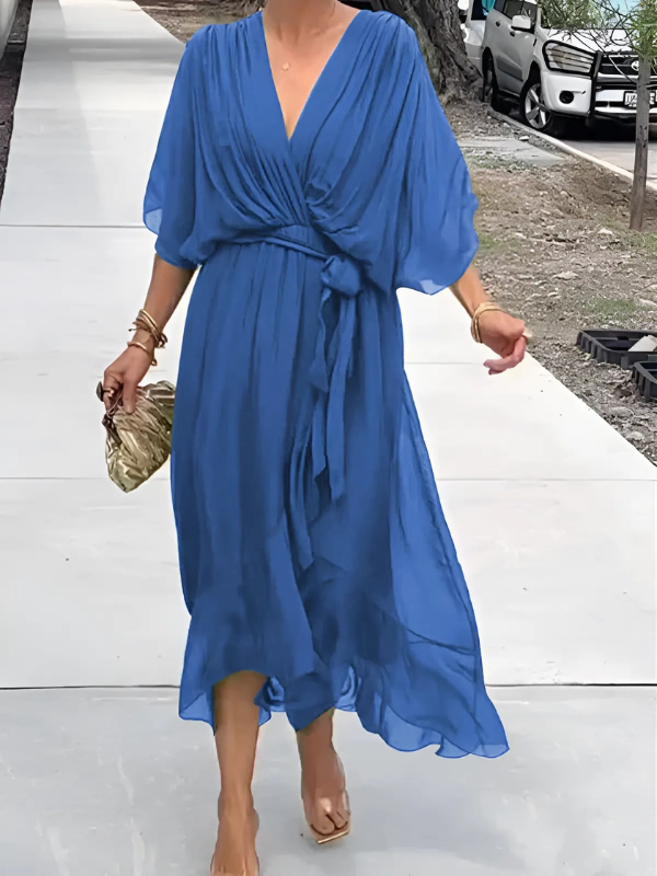 Stylish Maxi Wrap Dress for Women - Elegant Summer Dresses 2