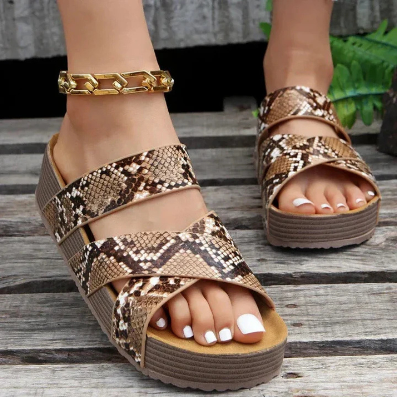 Stylish Women's Sandals with Braided Straps for All-Day Comfort 1