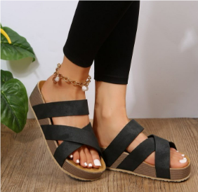 Stylish Women's Sandals with Braided Straps for All-Day Comfort 3