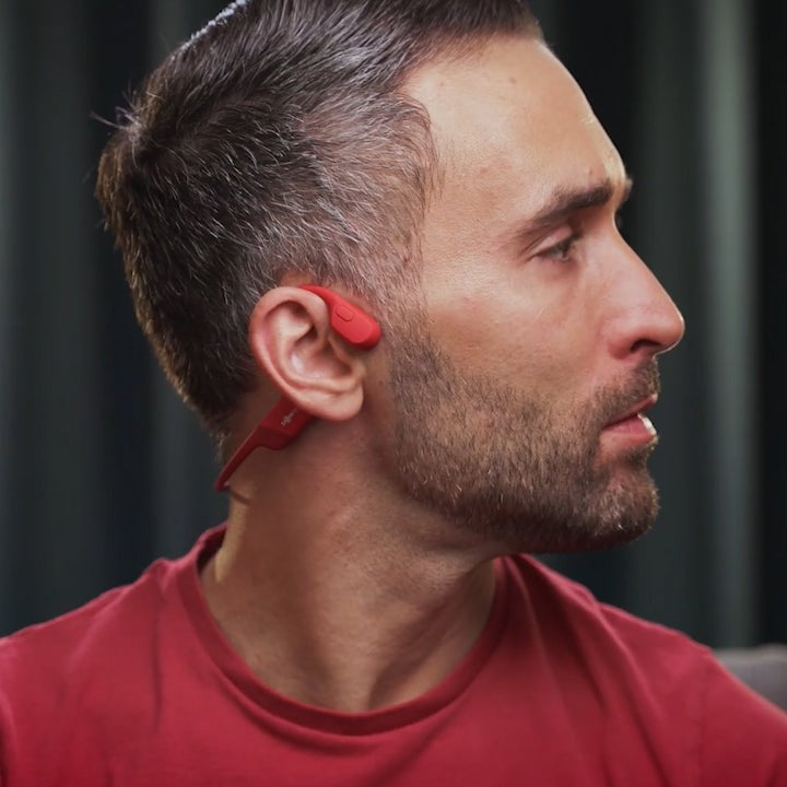 Waterproof Bone Conduction Headphones – Bluetooth Wireless with Ergonomic Design and Noise-Cancelling Microphone 0