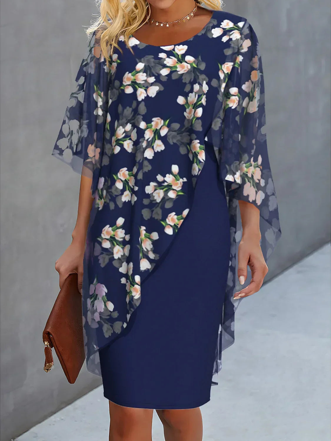 Women's Floral Mini Dress Summer 0