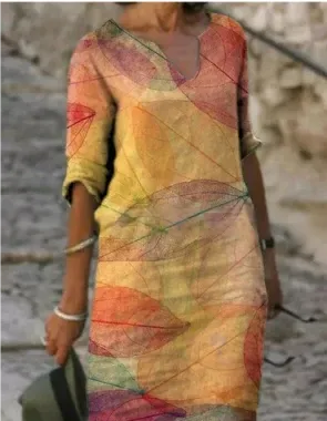 Women's Mini Dress Multi-Color Summer Dress 11