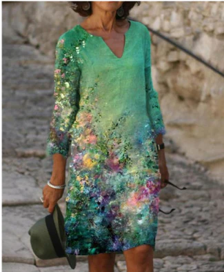 Women's Mini Dress Multi-Color Summer Dress 5