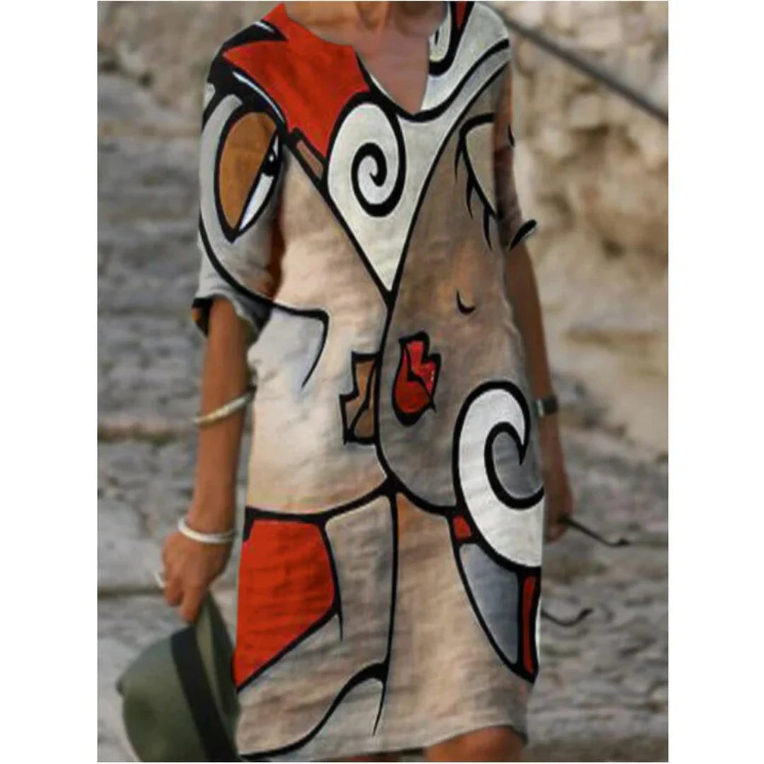 Women's Mini Dress Multi-Color Summer Dress 7