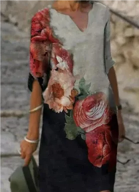 Women's Mini Dress Multi-Color Summer Dress 9